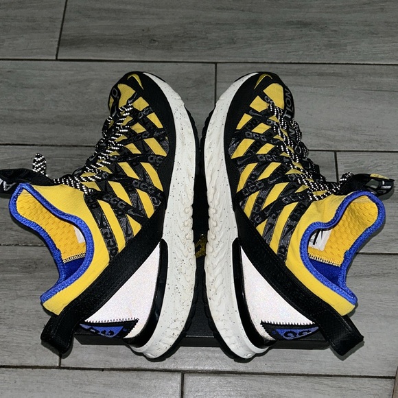 Nike ACG React Terra Gobe. Size 10 Men’s- Amarillo/Blue/Blk Colorway - Picture 9 of 11